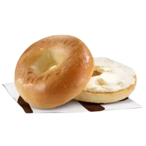 Plain Bagel With Regular Cream Cheese Product