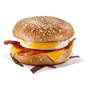 Sesame Bacon 'N Egg Bagel