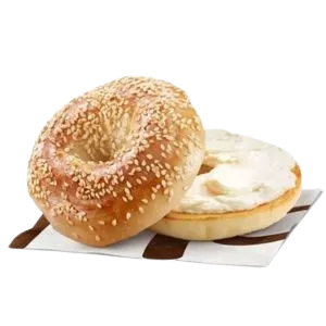 Sesame Bagel With Regular Cream Cheese Product