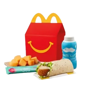 Chicken Snack Wrap Happy Meal with Crispy Chicken