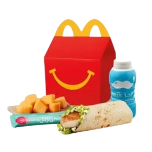 Chicken Snack Wrap Happy Meal with Grilled Chicken